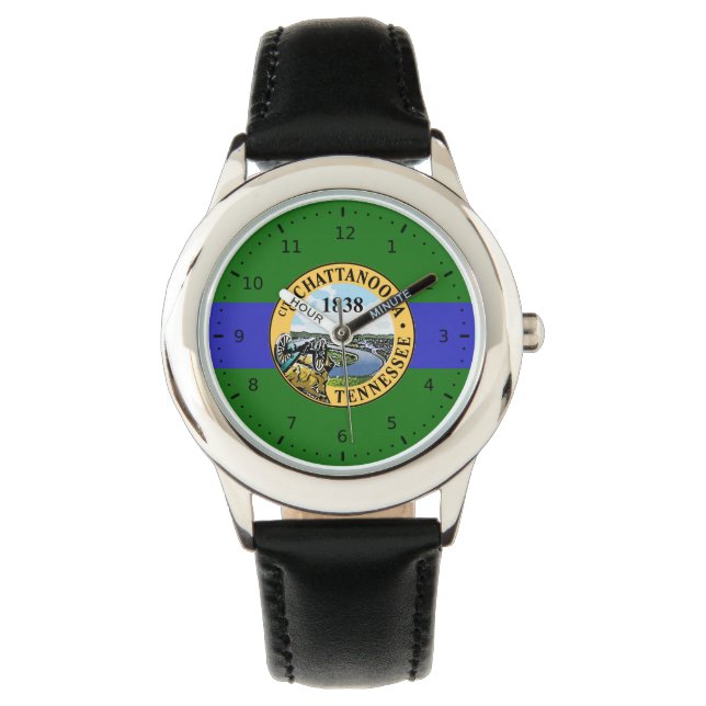 Flag of Chattanooga, Tennessee Watch (Front)
