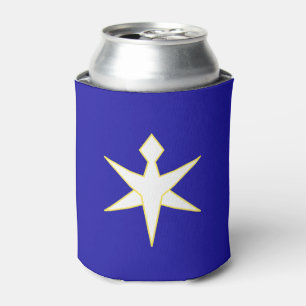 Flag of Chiba Prefecture, Japan Can Cooler