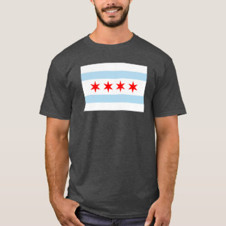Flag of Chicago Blizzard Blue T-Shirt
