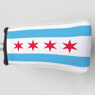 Flag of Chicago Golf Head Cover