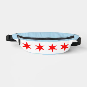 Flag of Chicago, Illinois Bum Bags