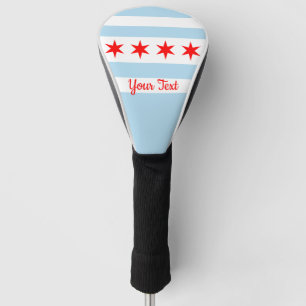 Flag of Chicago, Illinois Golf Head Cover