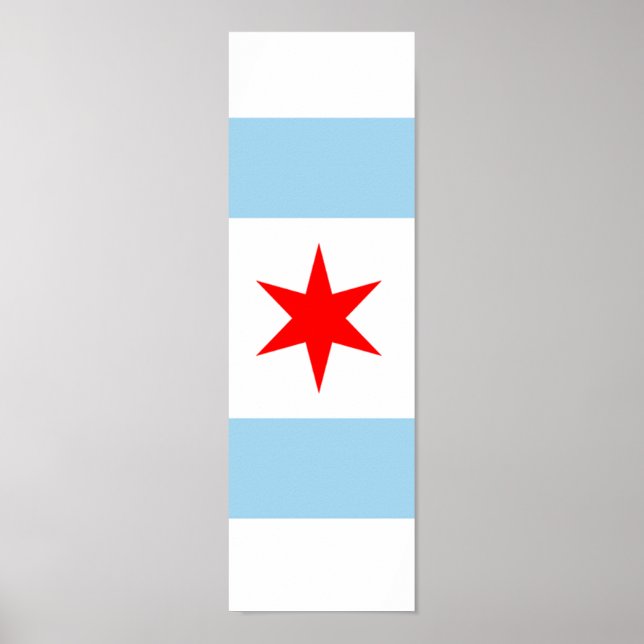 Flag of Chicago Poster Art 1 of 4 (Front)
