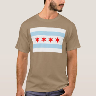 Flag of Chicago retro T-Shirt