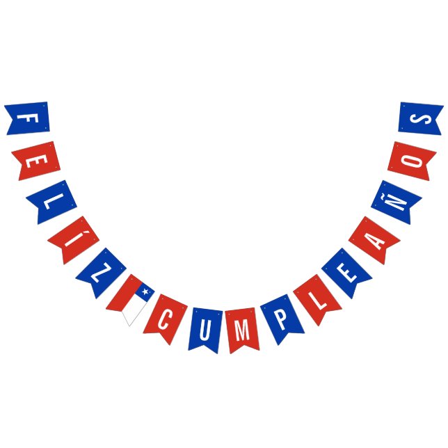 Flag of Chile Birthday Party Decorations (All)