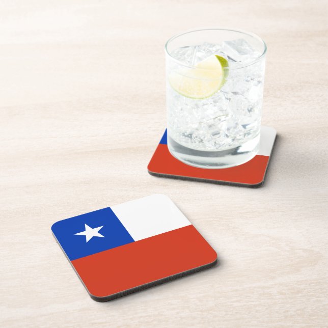 Flag of Chile Coaster (Right Side)