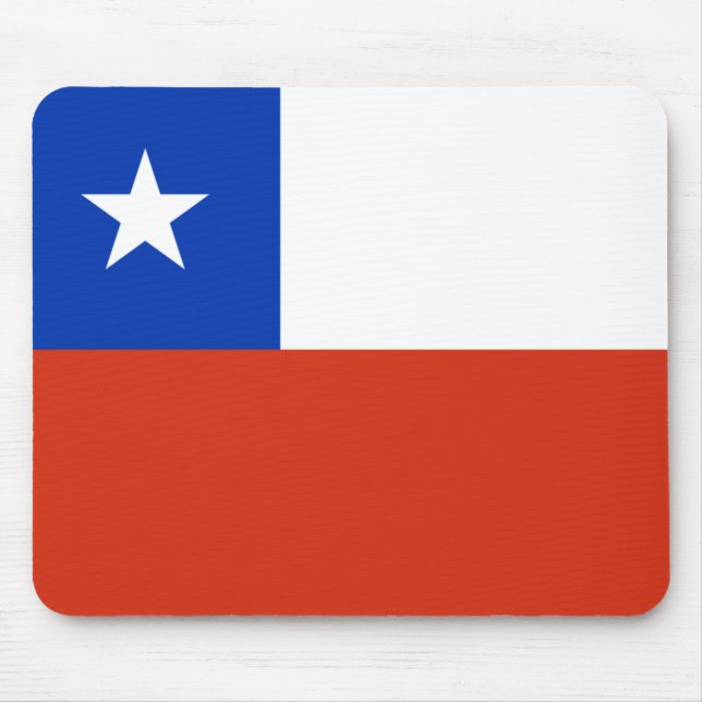 Flag of Chile Mouse Mat (Front)