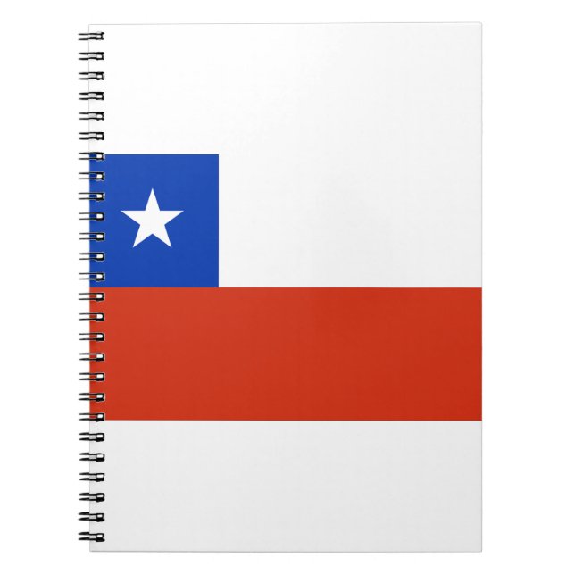 Flag of Chile Notebook (Front)