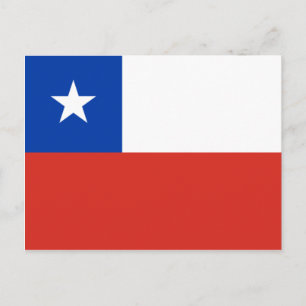Flag of Chile Postcard