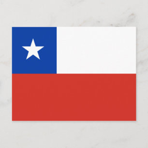 Flag of Chile Postcard