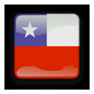 Flag of Chile Poster