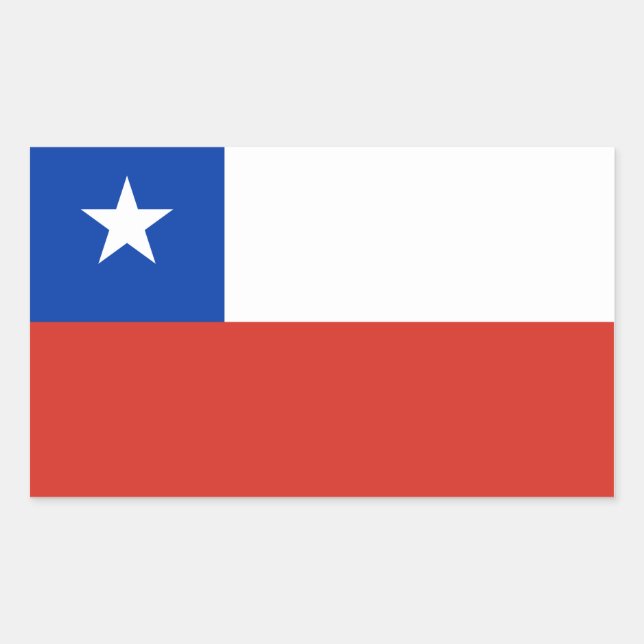 Flag of Chile Sticker (Front)