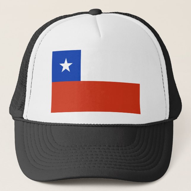 Flag of Chile Trucker Hat (Front)