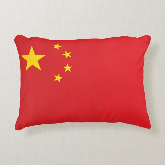 Flag of China Decorative Cushion (Front)
