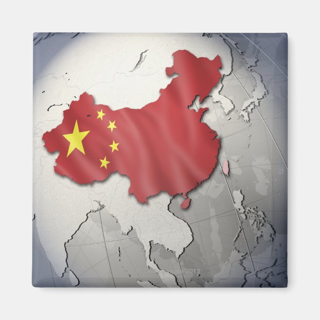 Flag of China Magnet (Front)