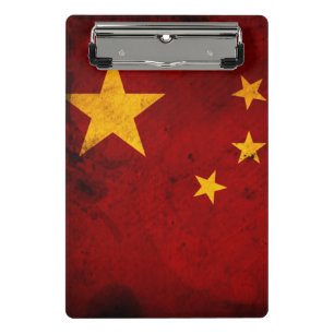 Flag Of China Mini Clipboard