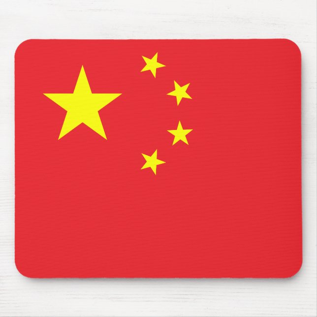 Flag of China Mouse Mat (Front)