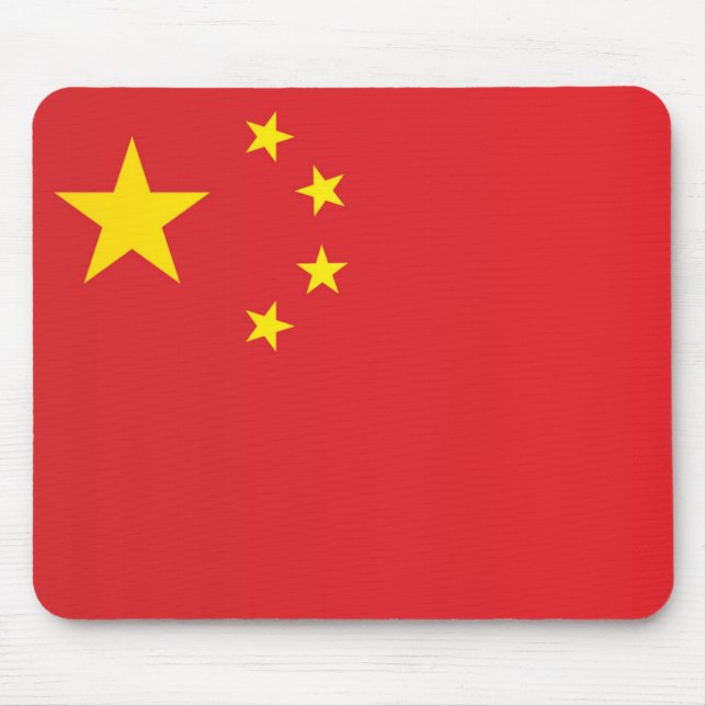 Flag of China Mouse Mat (Front)
