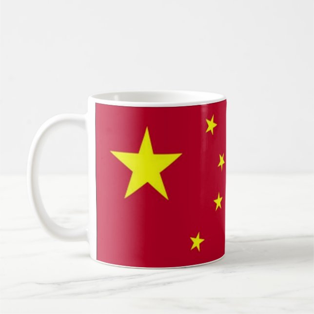 Flag of China Mug (Left)