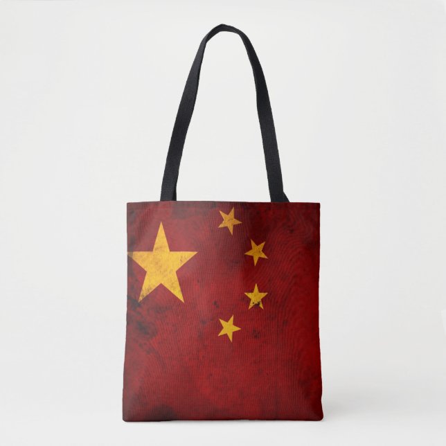 Flag Of China Tote Bag (Front)