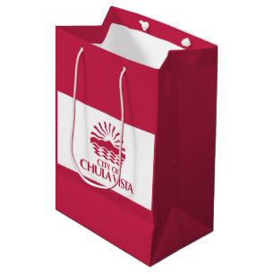 Flag of Chula Vista, California Medium Gift Bag
