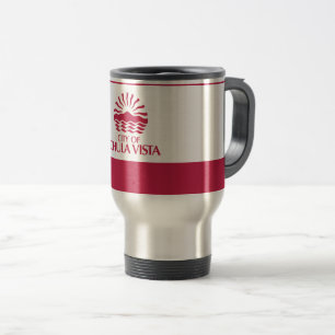 Flag of Chula Vista, California Travel Mug