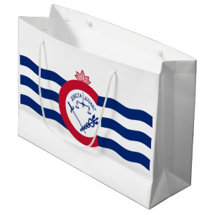 Flag of Cincinnati, Ohio Large Gift Bag
