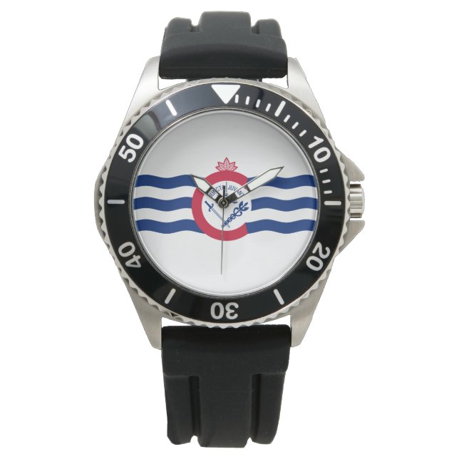 Flag of Cincinnati (Ohio) Watch (Front)