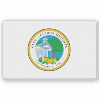 Flag of Citrus Heights, California, USA
