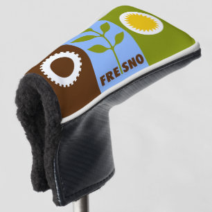 Flag of city of Fresno Golf Head Cover