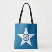 Flag of city of Houston, Texas Tote Bag