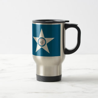 Flag of city of Houston, Texas Travel Mug