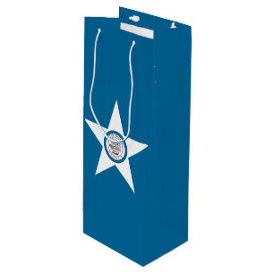 Flag of city of Houston, Texas Wine Gift Bag