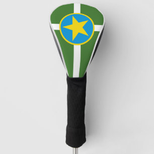 Flag of city of Jackson, Mississippi Golf Head Cov Cover