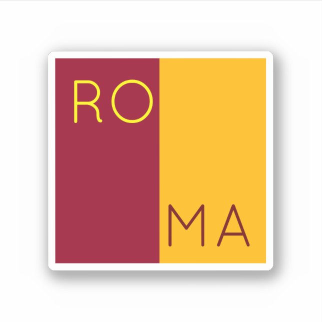 Flag of city of Rome, Italy (Front)