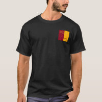 Flag of city of Rome, Italy