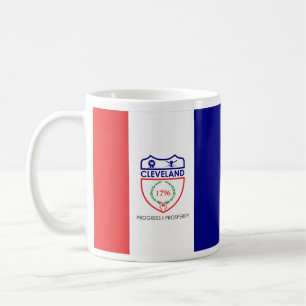 Flag of Cleveland, Ohio Coffee Mug