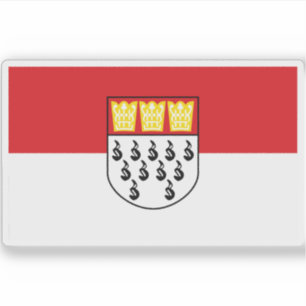 Flag of Cologne (Köln), Germany