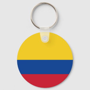 Flag of Colombia - Bandera de Colombia Key Ring