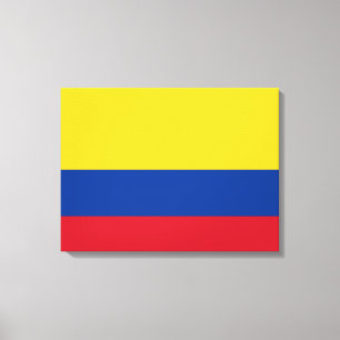 Flag of Colombia Canvas Print