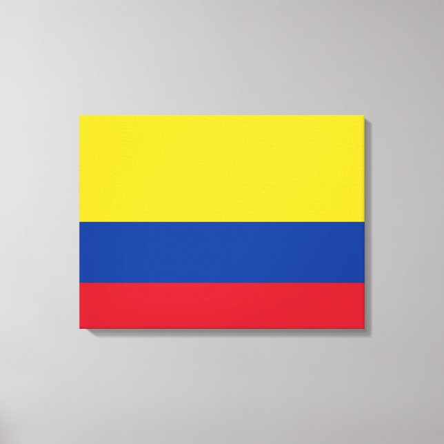 Flag of Colombia Canvas Print (Front)