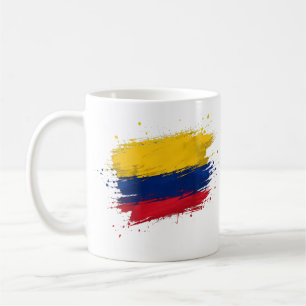 flag of colombia coffee mug