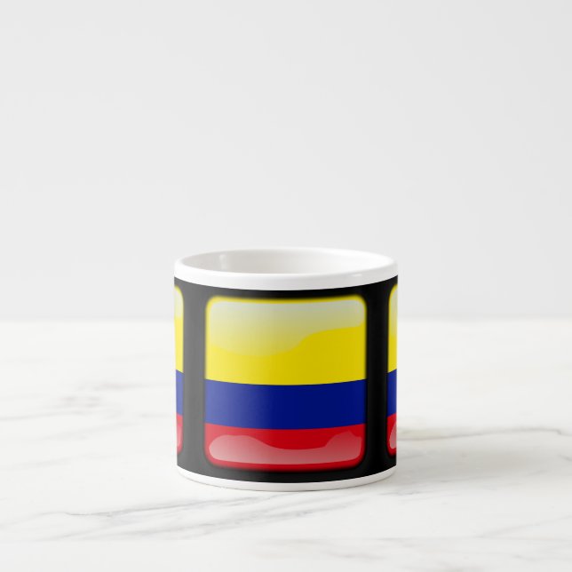 Flag of Colombia Espresso Cup (Front)
