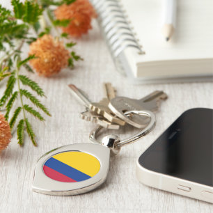 Flag of Colombia Key Ring