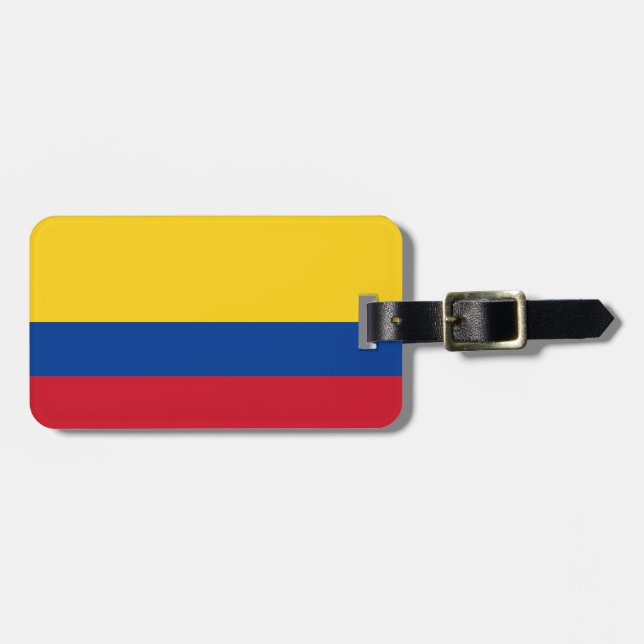 Flag of Colombia Luggage Tag (Front Horizontal)
