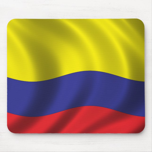 Flag of Colombia Mouse Mat (Front)