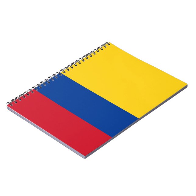 Flag of Colombia Notebook (Left Side)