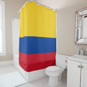 Flag of Colombia Shower Curtain
