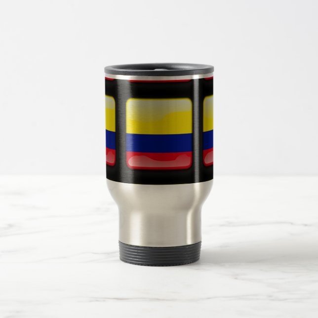 Flag of Colombia Travel Mug (Center)