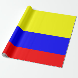 Flag of Colombia Wrapping Paper